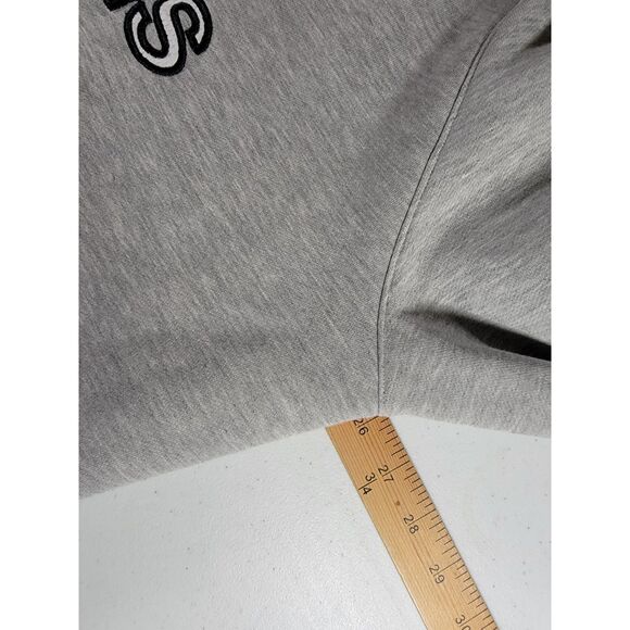 Adidas Grey Pullover Hoodie - XL - Picture 4 of 7